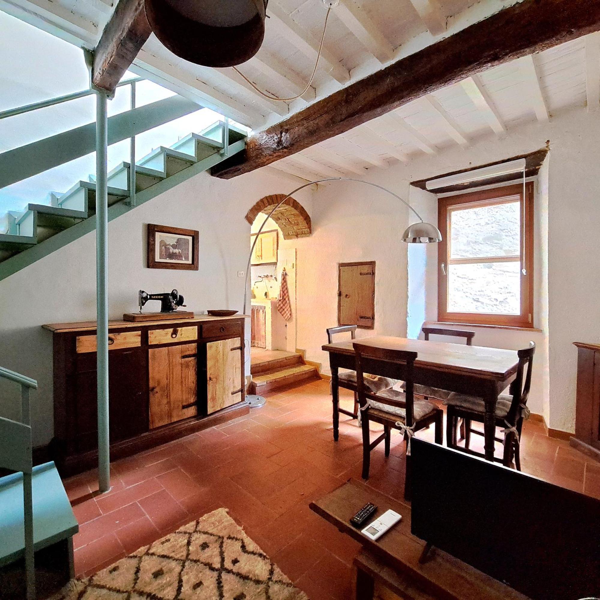Apartmán Antica Abitazione Con Vista Montagna Casa Norma Seggiano Exteriér fotografie